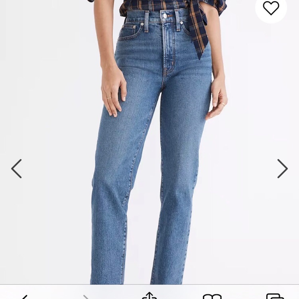 NWT Perfect vintage Straight jean